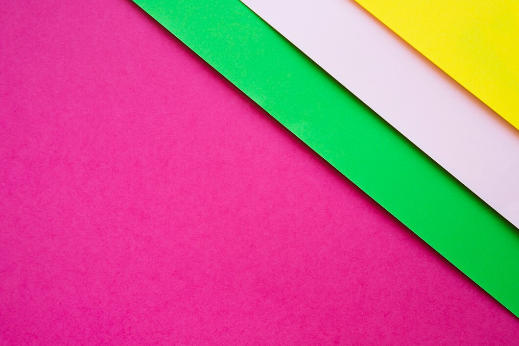 Papel neon: destaque-se com cores vibrantes